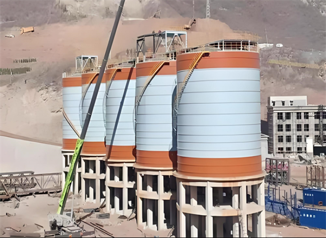 皇姑高架钢板仓